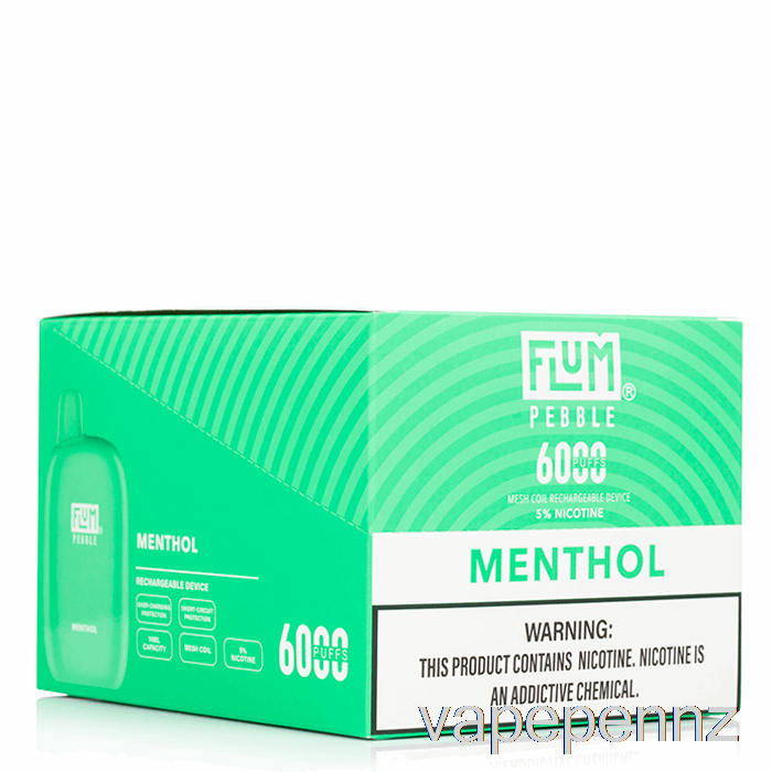 [10-Pack] Flum Pebble 6000 Disposable VAPE NZ